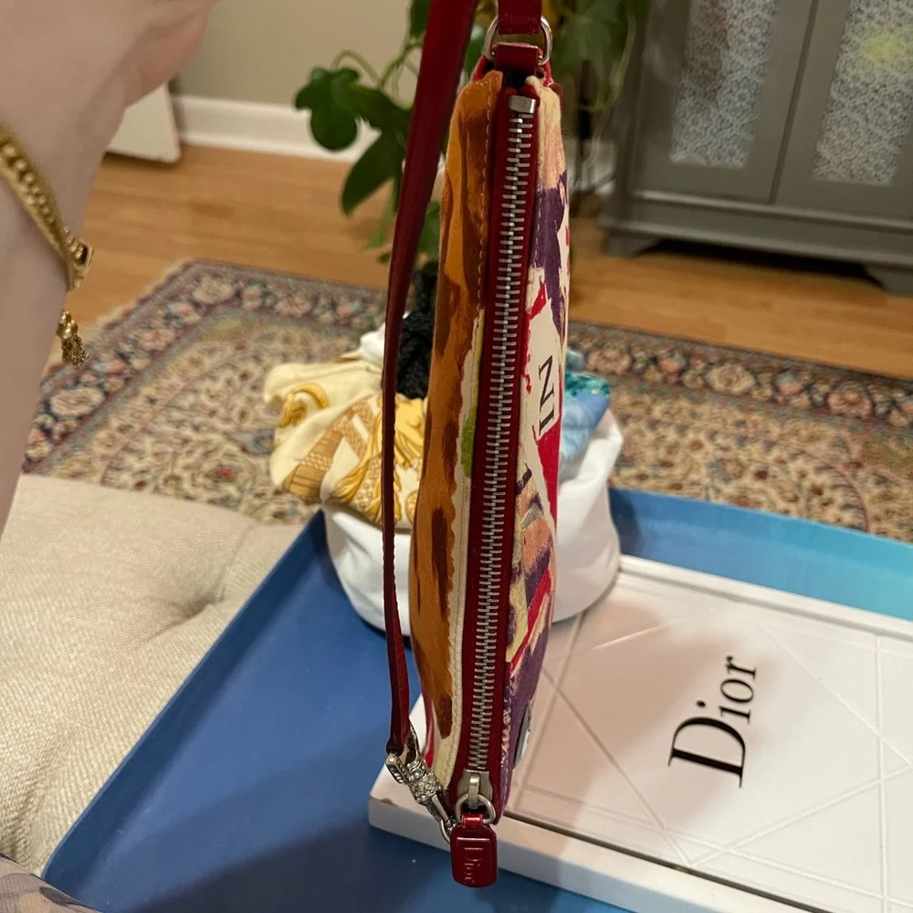 Dior Limited Edition Multicolor Victim Mini Saddle Bag - Picture 8 of 16